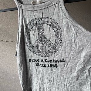 Gray Rebel Society Tank Top